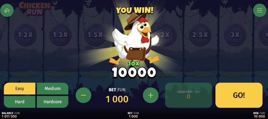 Casino Chicken Run